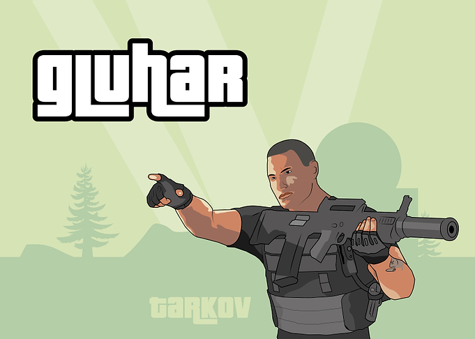 Gluhar Tarkov GTA Style V2