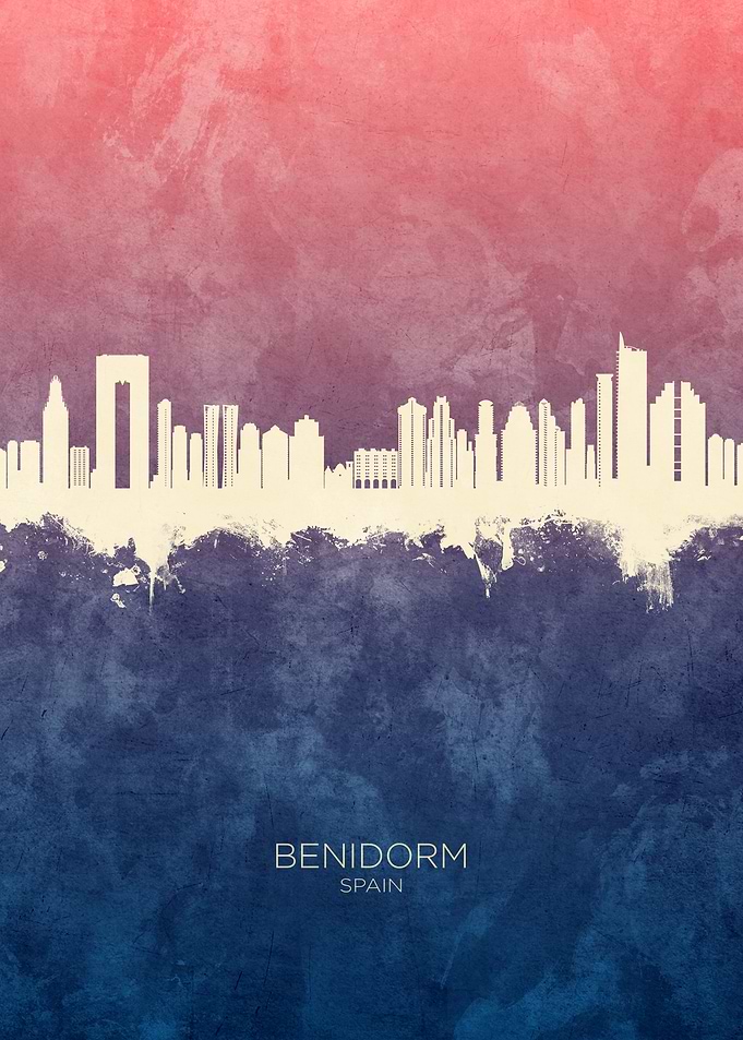 Benidorm Skyline Spain