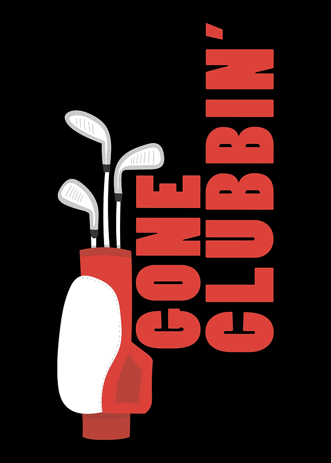 Funny Golf Player