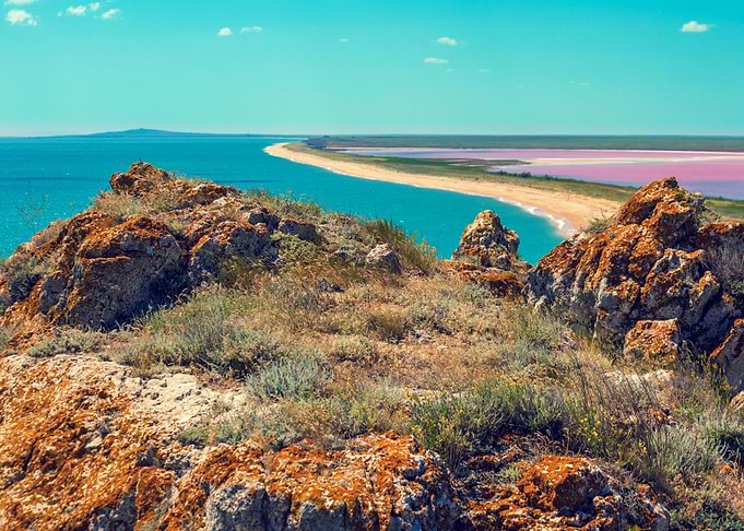 Sea Beach Nature Mountain