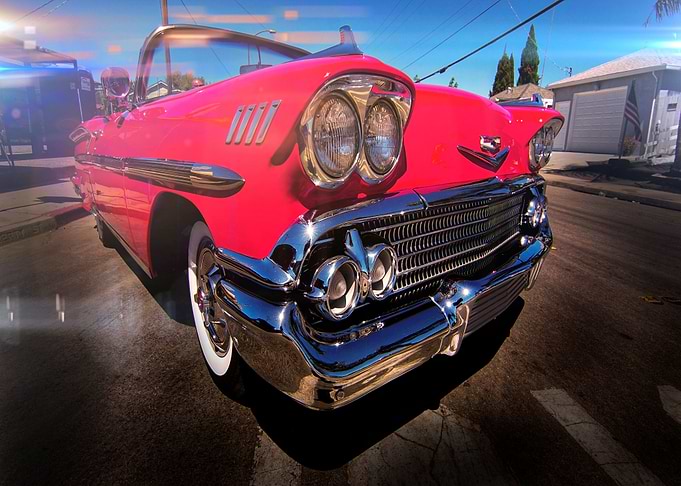 Car Classic On The Road
