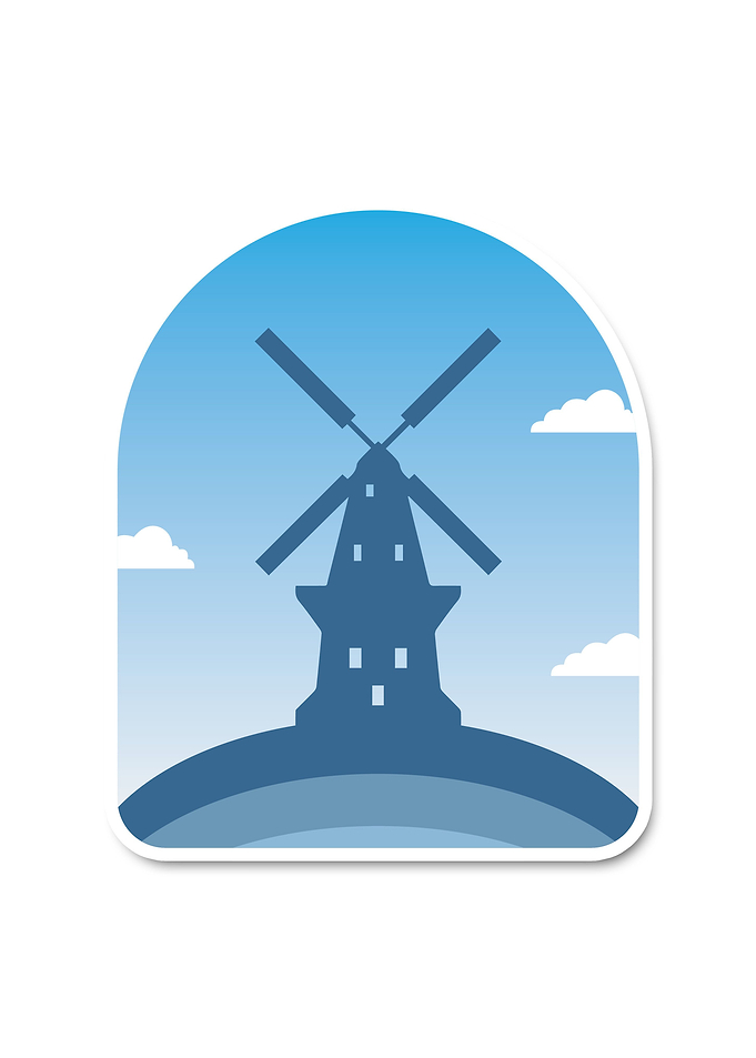 De Gooyer Windmill