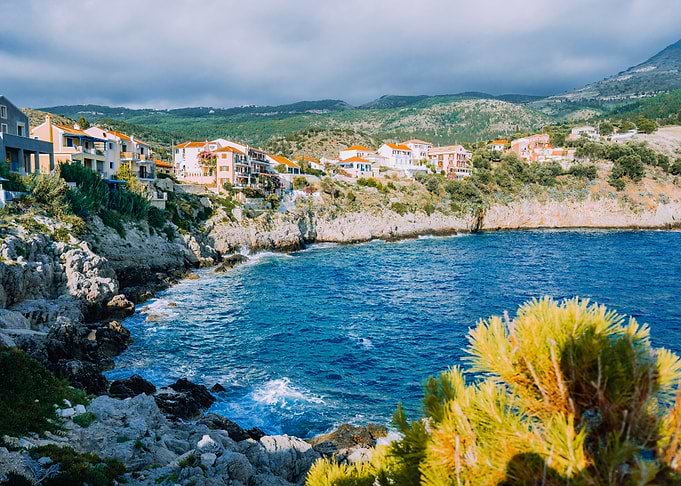 Picturesque Coastline In A