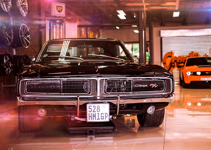 Car Classic Vintage Garge
