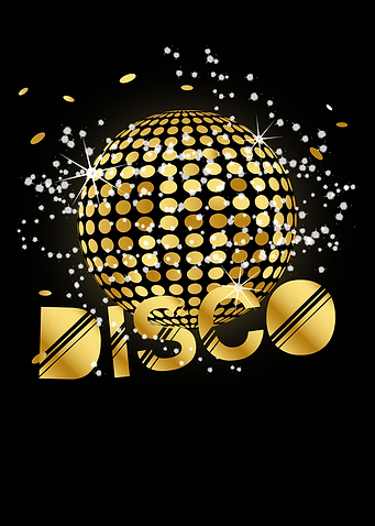 Disco Ball Disco Gold