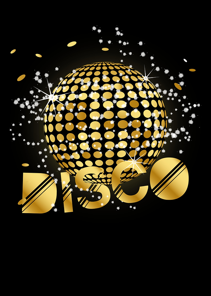Disco Ball Disco Gold