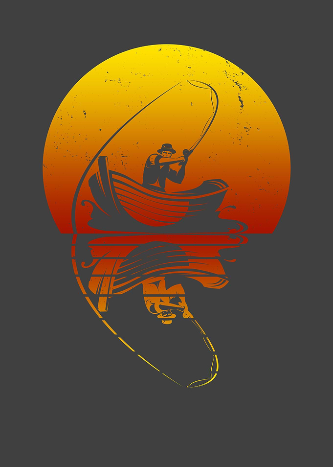 Angler Fishing Fish