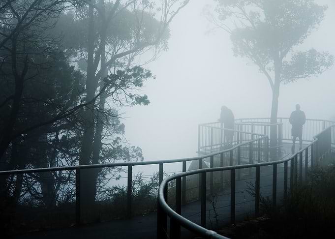 Fog Cloudy Lookout Mountai