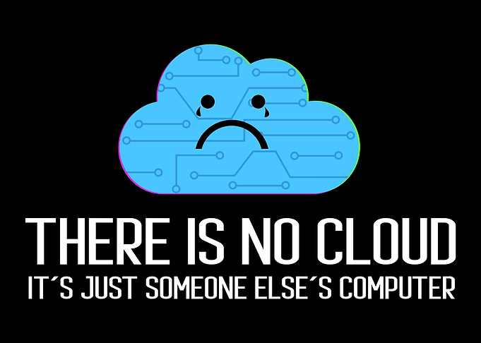 There Is No Cloud Coder