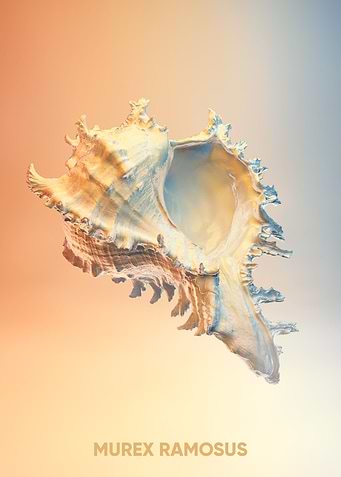 sea shell murex ramosus