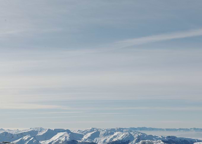 Winter Snow Mountain Mount