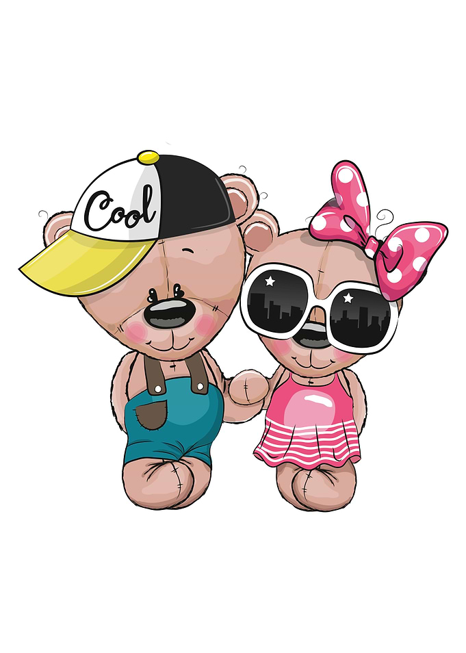 Teddy Bear Couple