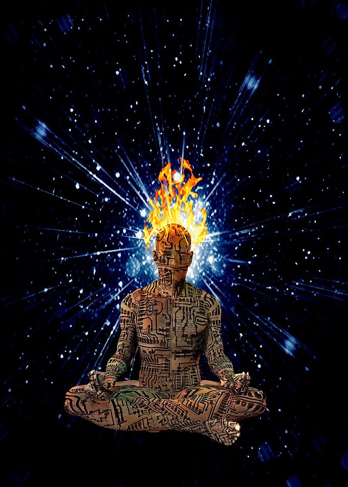 Cyborg meditation