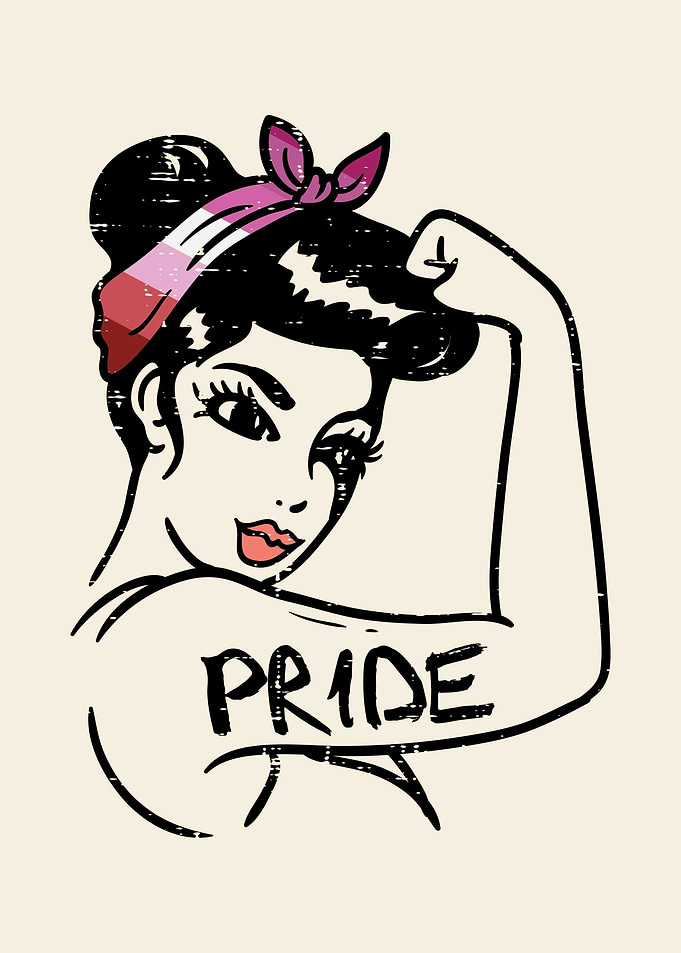 Woman Lesbian Pride