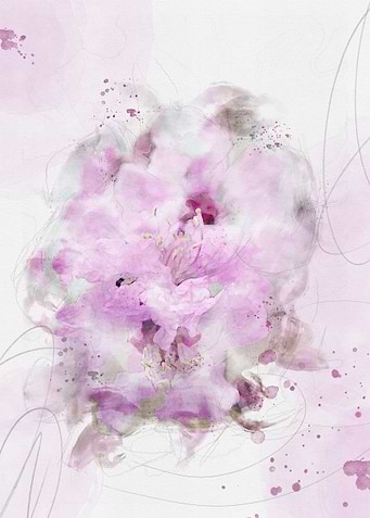 Flowers floating