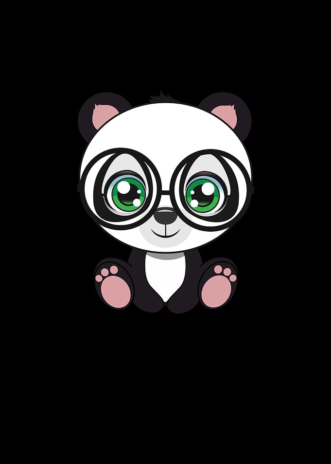 Panda Glasses cutie Pet Ne