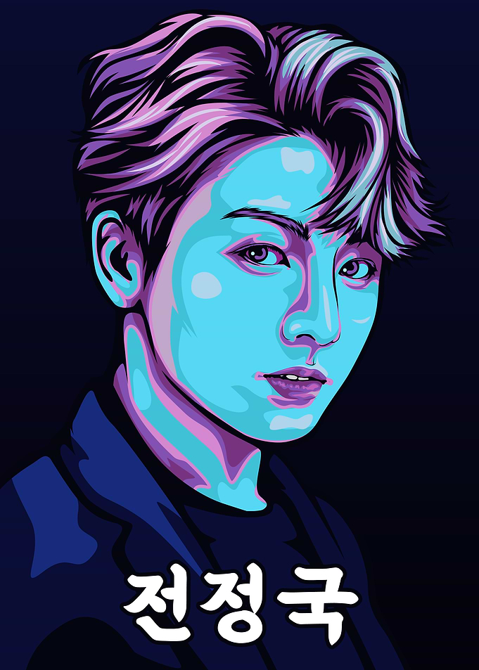 BTS JUNGKOOK POSTER