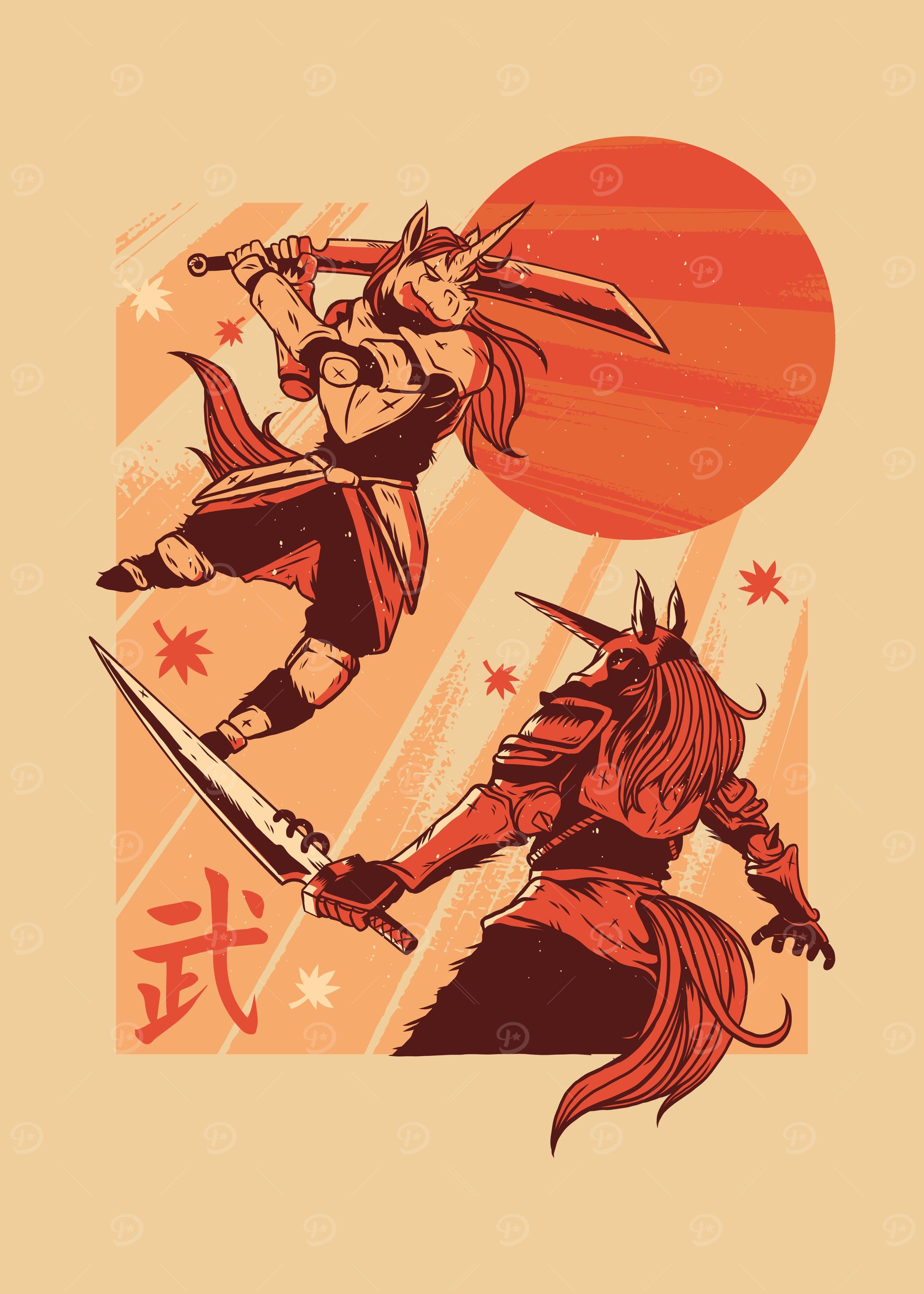 Unicorn Samurai