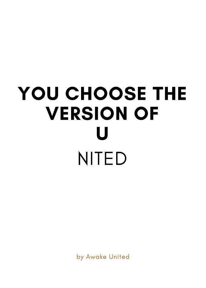 YOU CHOOSE VERSION OF YOU