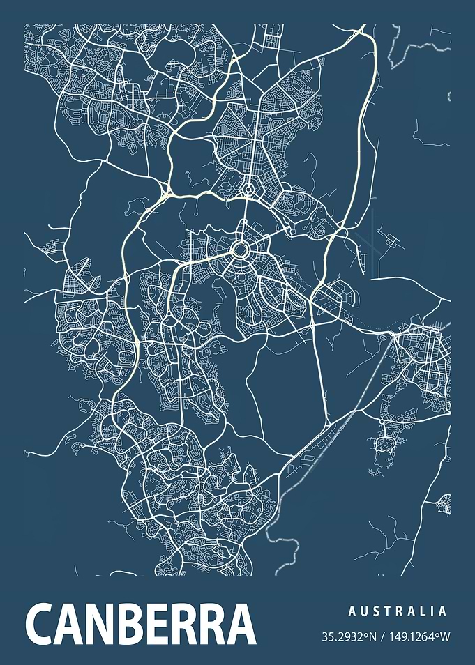 Canberra Blueprint Street