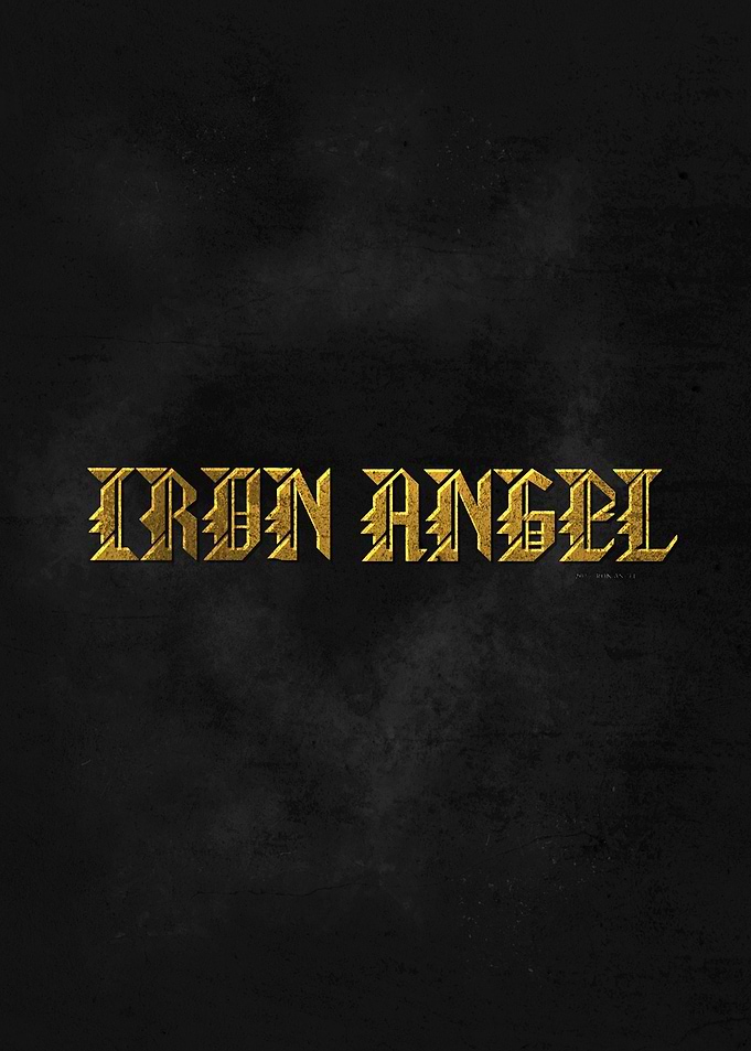 Iron Angel metal band logo