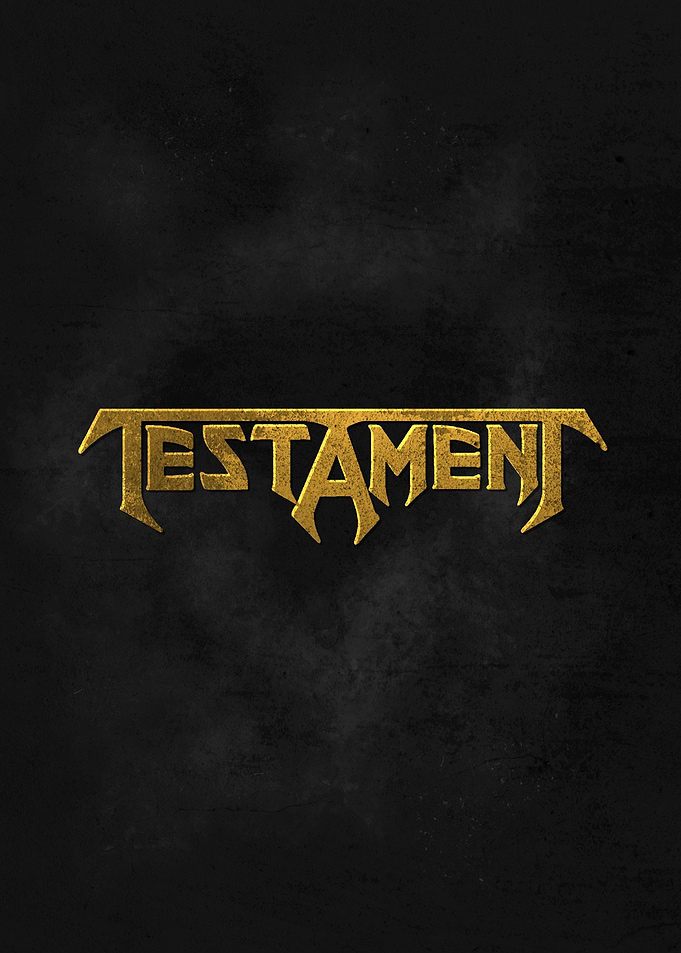 Testament metal band logo