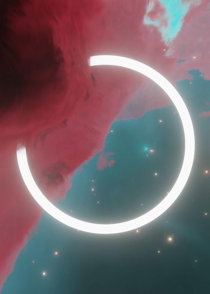A Ring Lost in a Nebula