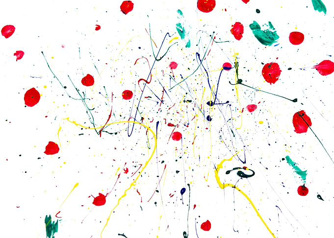 Colorful paint