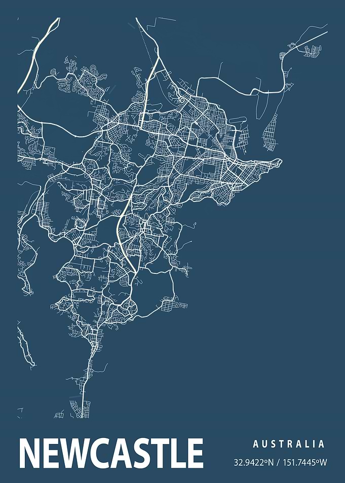 Newcastle Blueprint Street