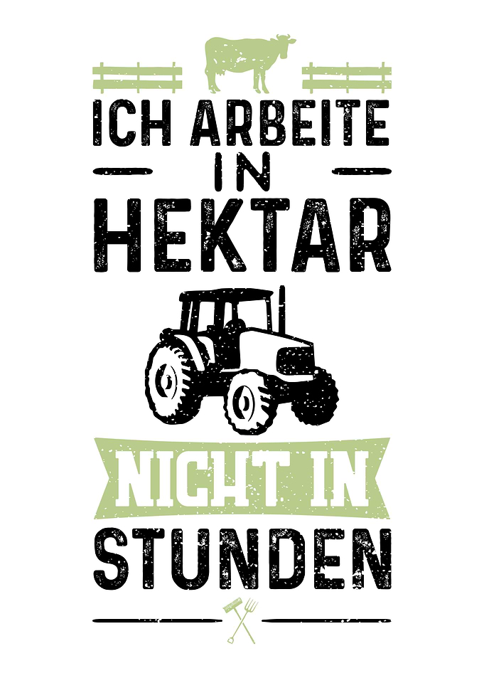 Ich Arbeite In Hektar Nich