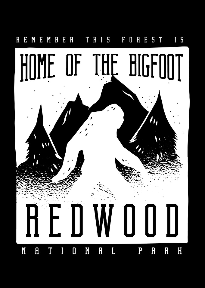 Redwood Park Bigfoot Gift