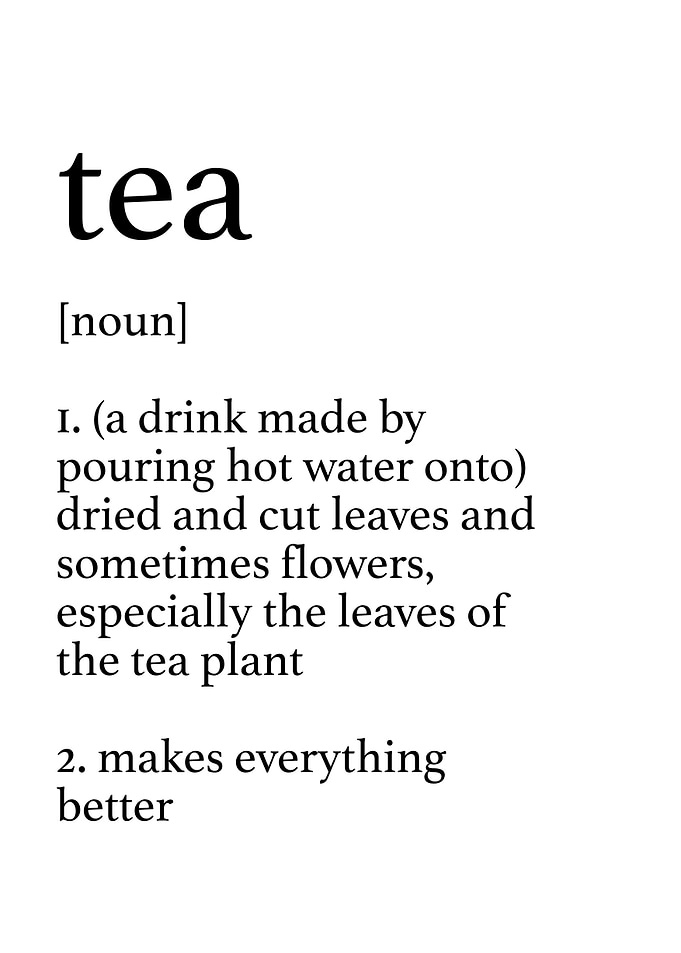 Tea definition