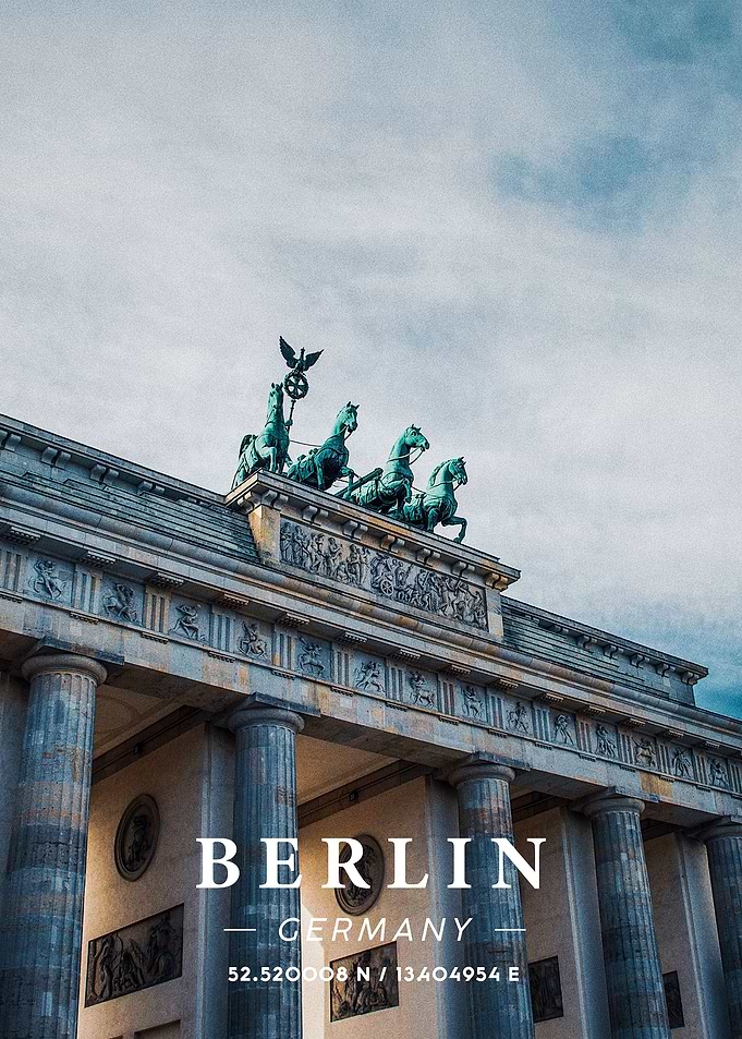 Berlin Coordinate Art