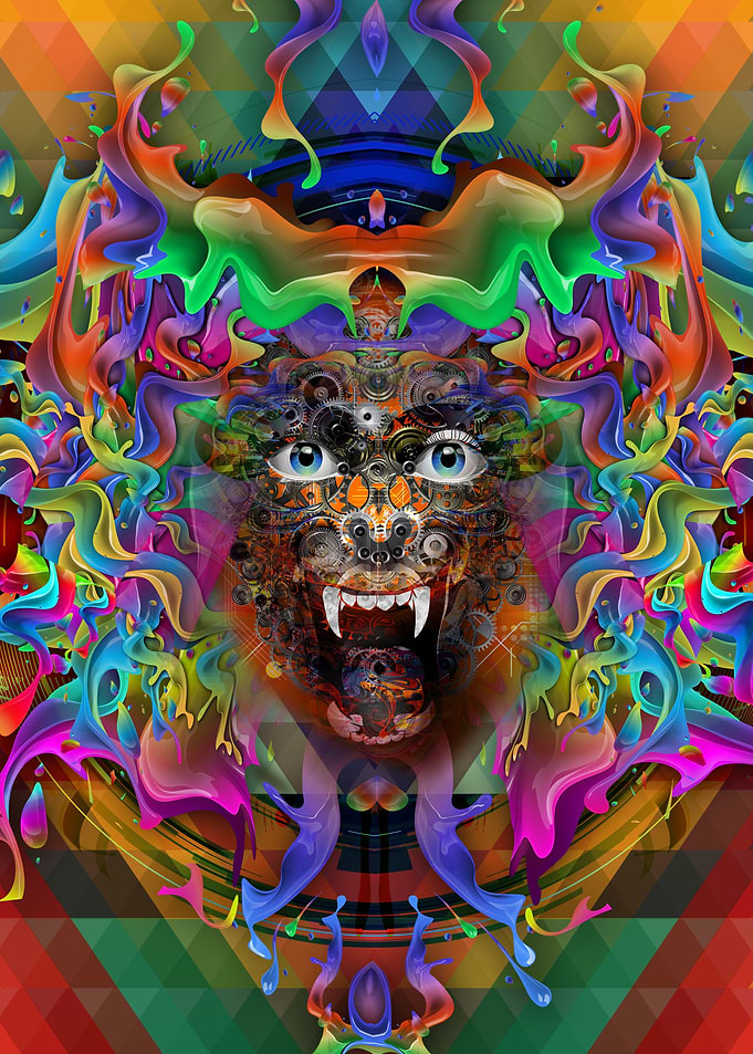 lions love artwork