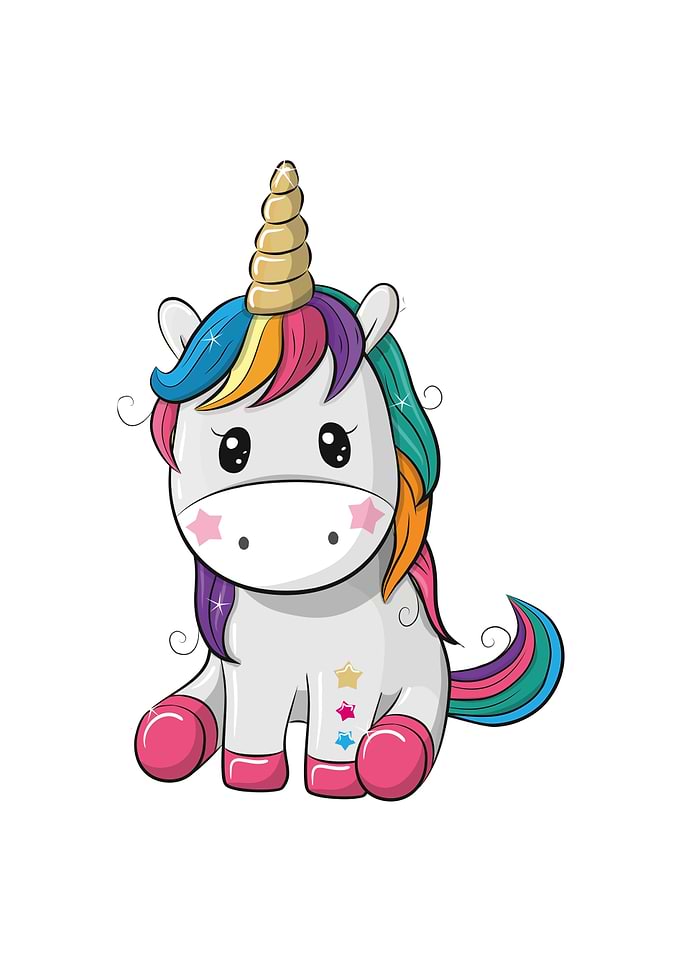 Sitting Unicorn