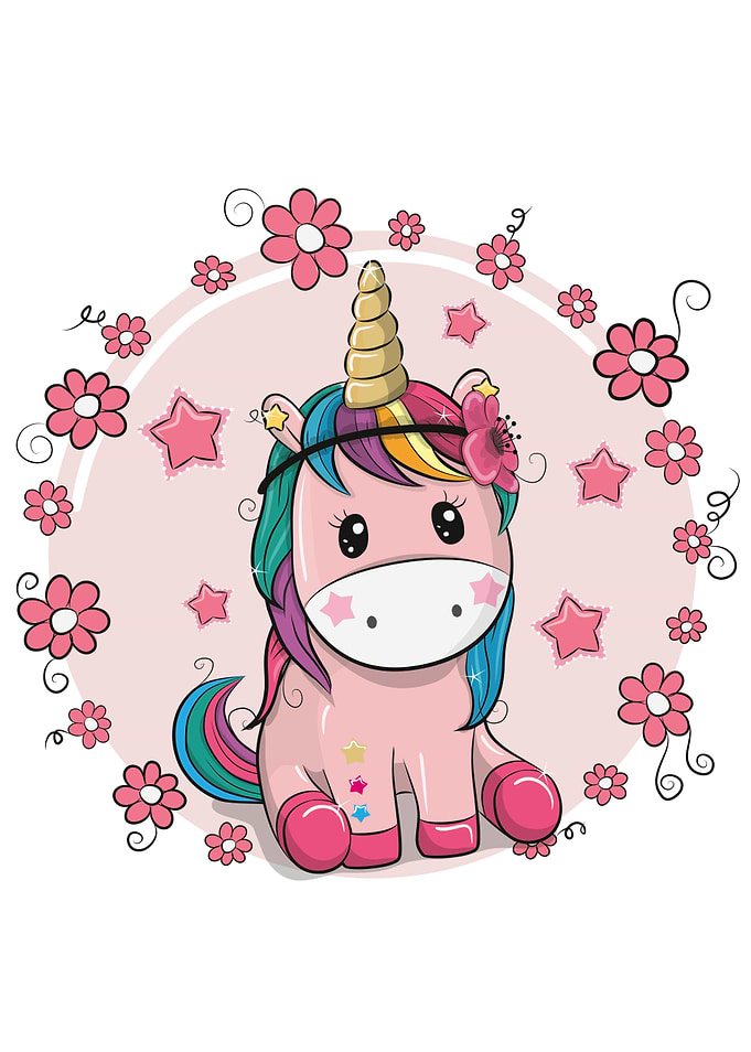 Sitting Unicorn