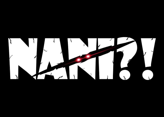 Nani Japanese Anime Manga