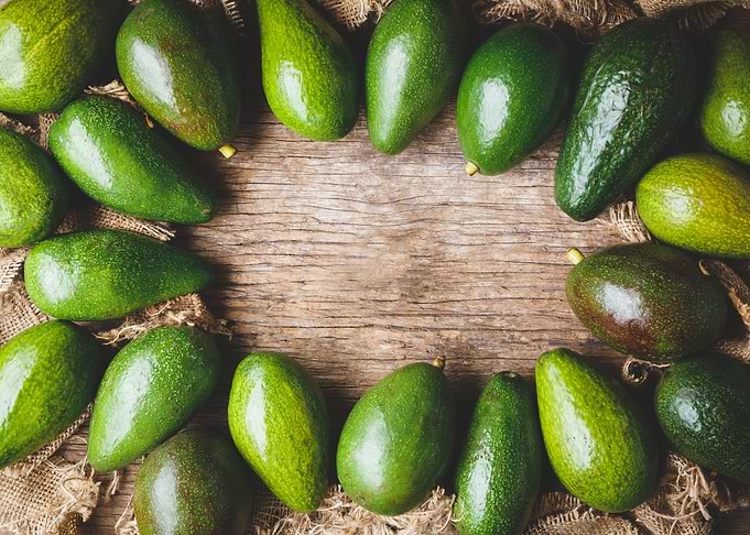 Fresh avocado