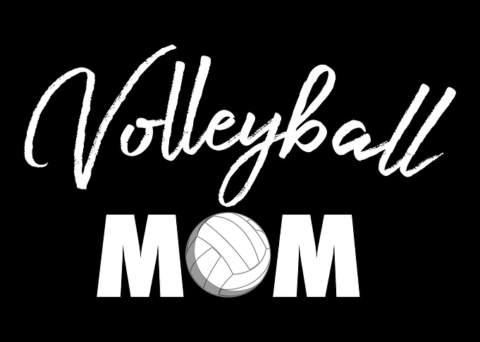 Volleyball Mom Volleyball