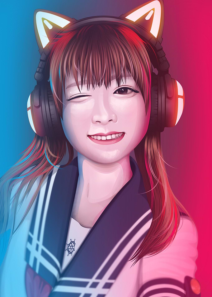 GAMER GIRL CUTE