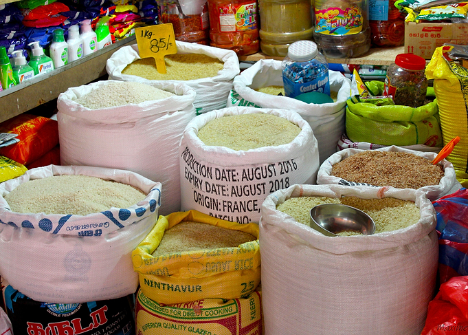 Les sacs de grains