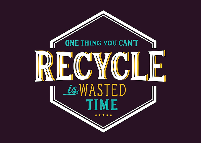 you cant recycle