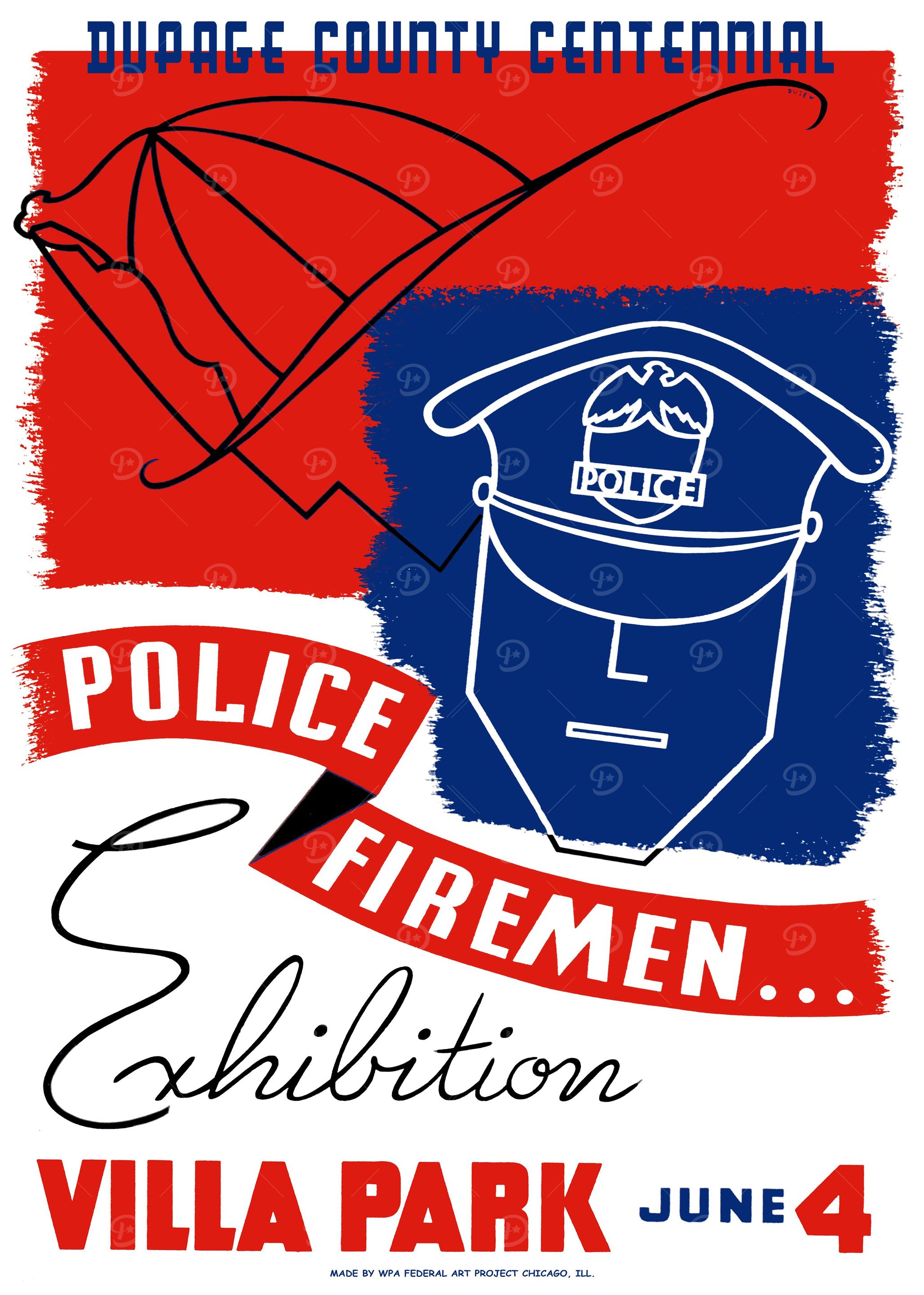 Police Fireman Exhibition
