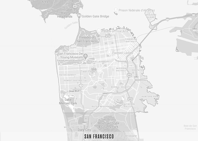 San francisco map