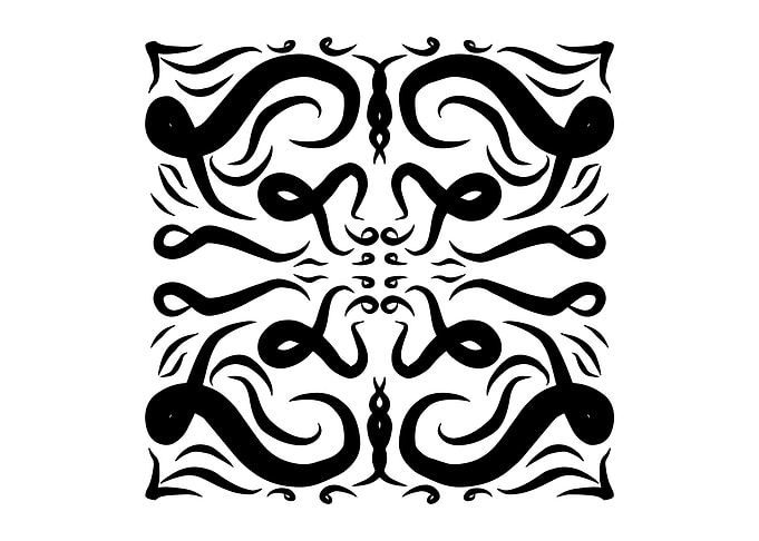 Abtract floral patterns