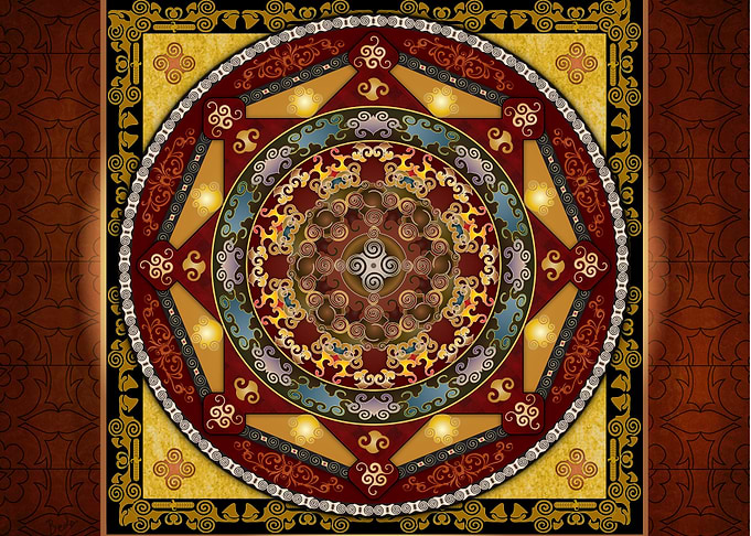Mandala Oriental Bliss