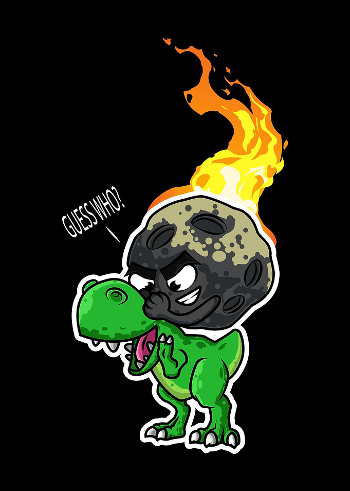 Asteroid Dino Hide Seek