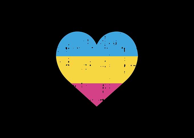 Heart Pocket Pansexual