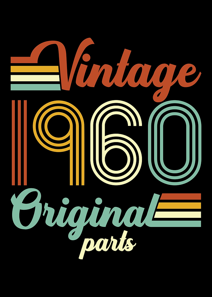 Vintage 1960 Original