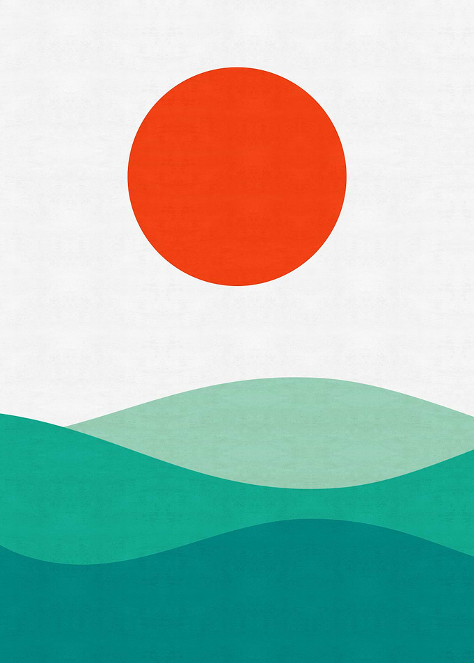 Undulating landscape IV